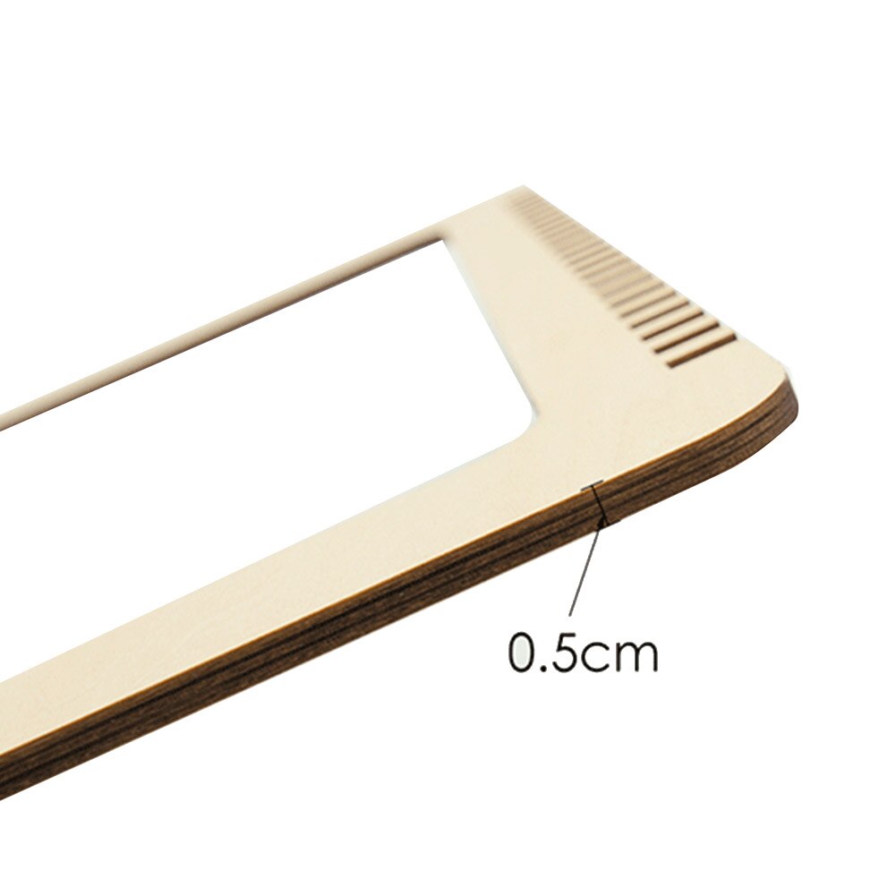 Weefgetouw Haak Para Tejer Naaien Accessoires Grappige Kinderen Speelgoed Houten Weefgetouw Hand Breien Machine C0716