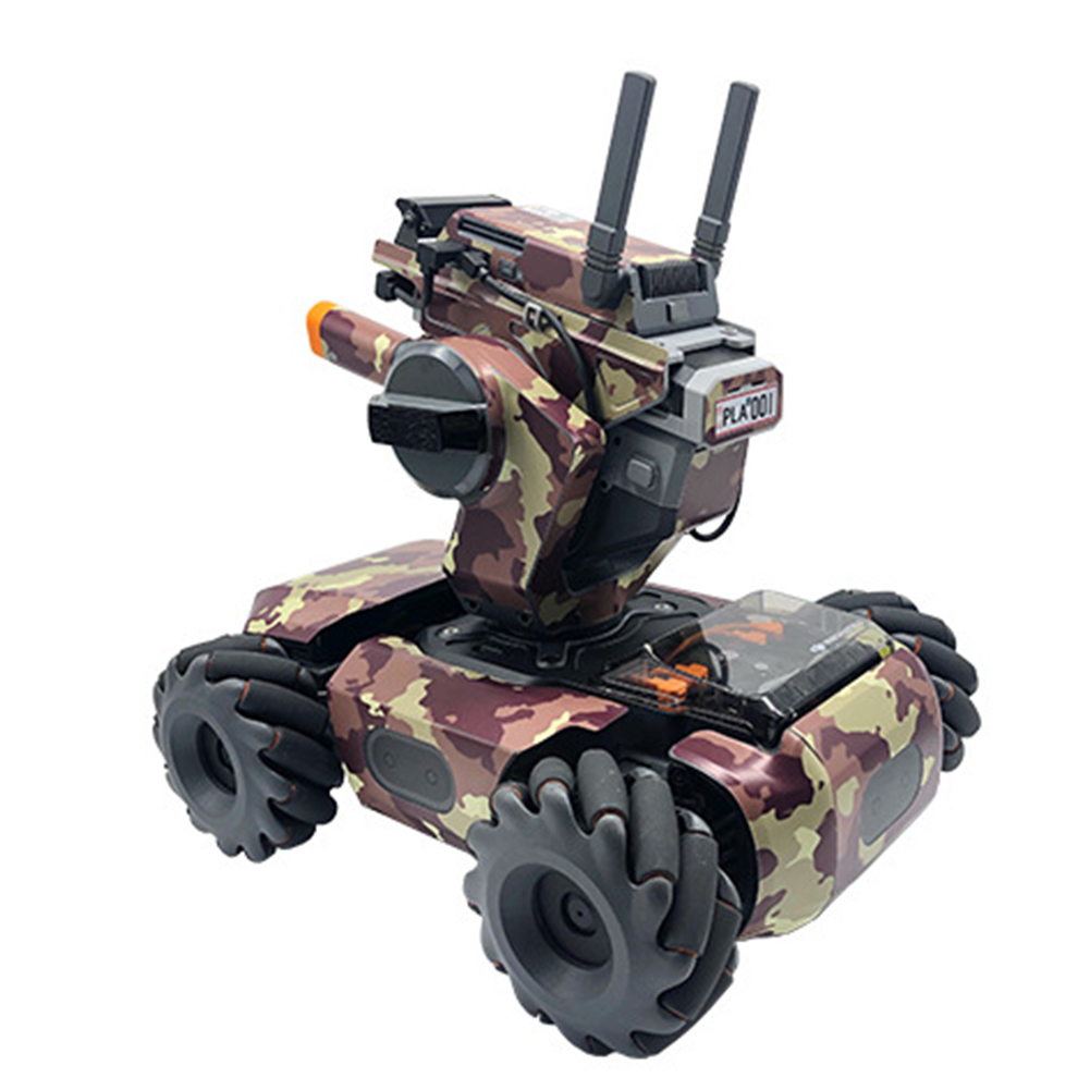 Haut Aufkleber Praktische Selbstklebende Zubehör Camouflage Muster Durable Wasserdicht Aufkleber Anti Scratch Für DJI RoboMaster S1