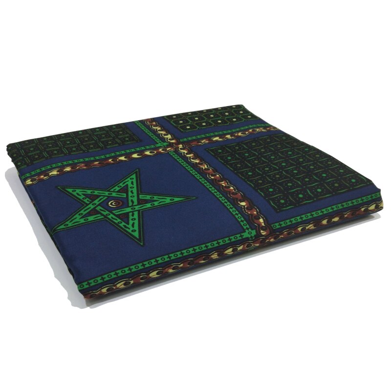 African Star Print Wax Fabric 100% Polyester Nigerian Ankara Batik Textiles for Sewing 6Yards