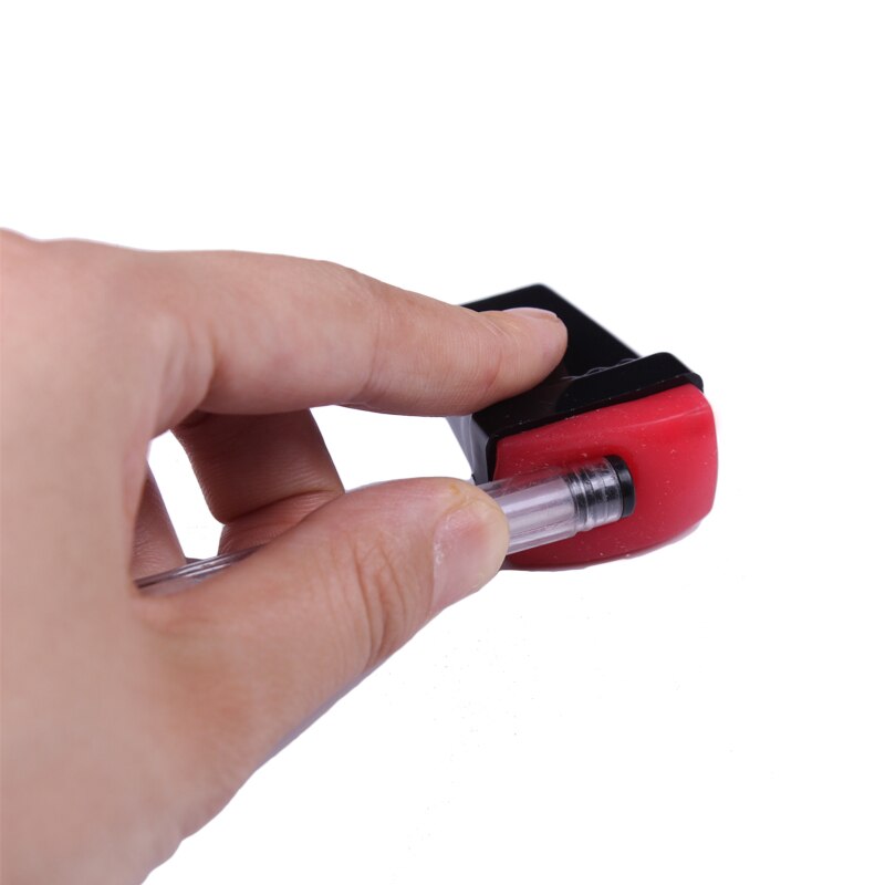 5 farbe Rechteck Nagel Stempel Silikon Gelee Kopf Lila Weiß/verrotten/Grau/Rosa Nagel Stempel Kopf Nagel stanzen Platte Druck Werkzeug