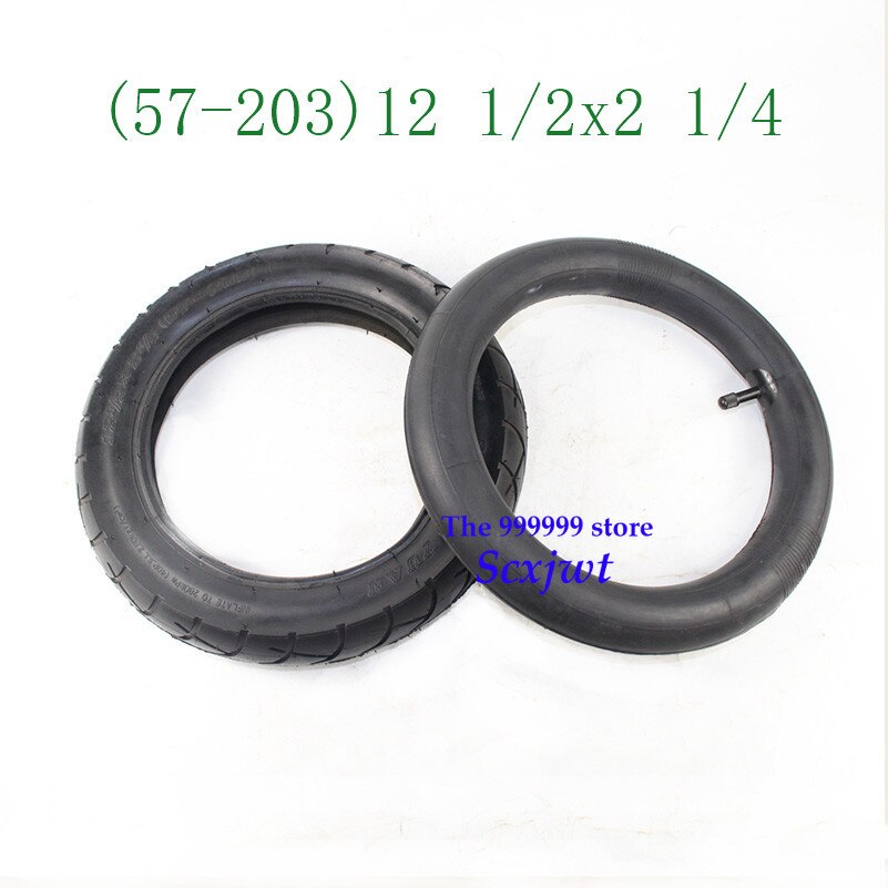Gratis winkelen 12 1/2X2 1/4 (57-203) band en binnenband past Veel Gas Elektrische Scooters en e-Bike