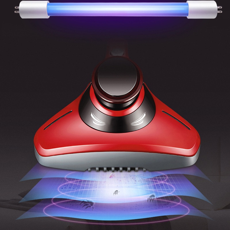 Krachtige anti-mijt anti-stof stofzuiger anti-allergie uv-lamp voor het elimineren van huisstofmijt stoffen matrassen dieptereinigingstool