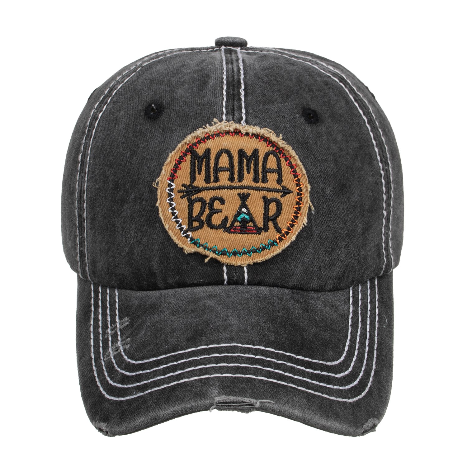 Nova chegada masculino feminino unisex mama urso boné de beisebol chapéu moda bonés ajustáveis b757