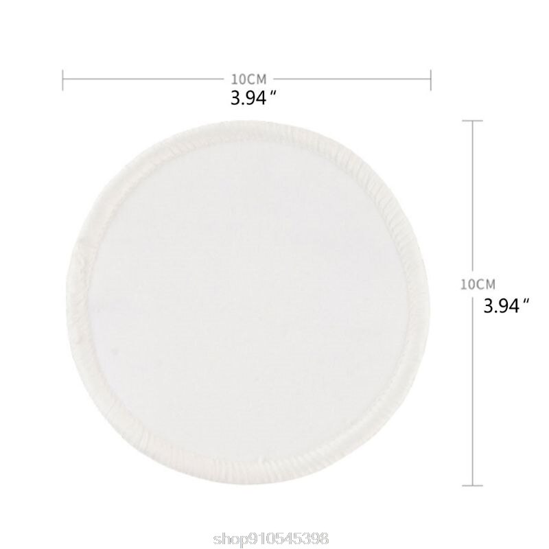 Super Absorptievermogen Bamboe Verpleging Pads Met Waszak Wasbare Feeding Pad Herbruikbare Borst Pads O19 20