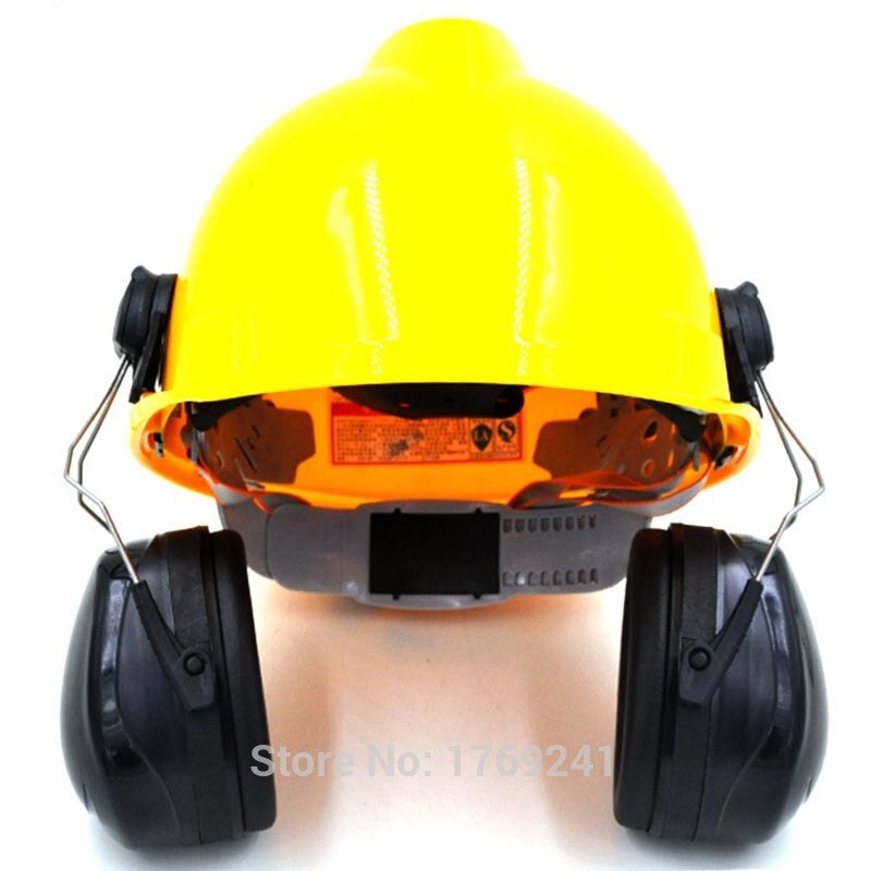 KopiLova Hoge Quanlity Oorwarmers Oor Protector Industrie Anti Noise Gehoorbescherming Sound Proof Oorbeschermer Alleen Gebruik op Helm