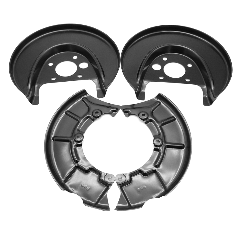 4X Car Front Rear Brake Disc Dust Shield Splash Guard Covers for Golf MK4 Bora A3 Brake Disc Dust Guard Cover Trim: Default Title
