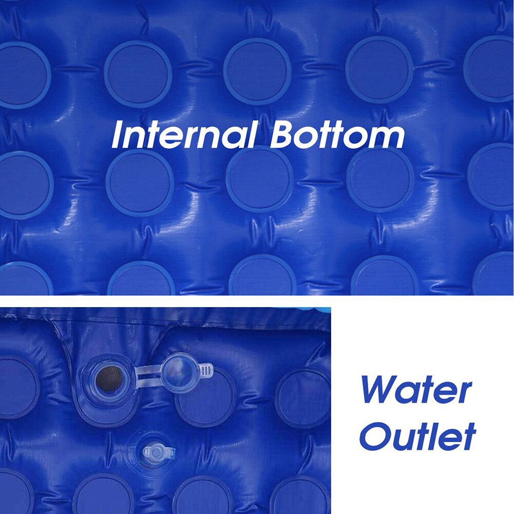 120/130/150cm 3 couches gonflables enfants nager baignoire jeu d'eau jardin piscine Interactive