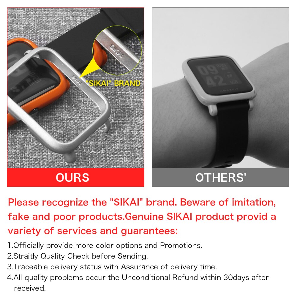 SIKAI fallen für Xiaomi Amazfit Bip bisschen Tempo Lite Jugend Uhr fallen Abdeckung Schutzhülle für Xiaomi Amazfit Clever Uhr fallen