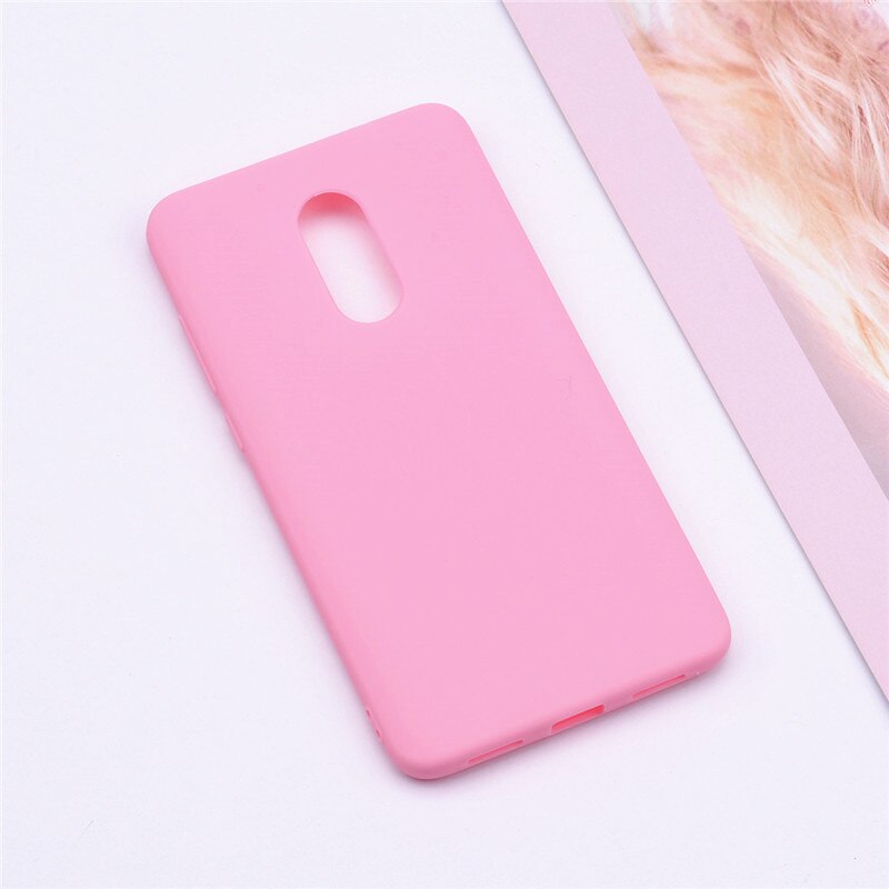 Xiaomi Redmi Note 4 Case TPU Cover Soft Silicone Telefoon Case Voor Redmi Note 4X Case Xiaomi Redmi Note 4X /Note 4 Global Gevallen: Pink