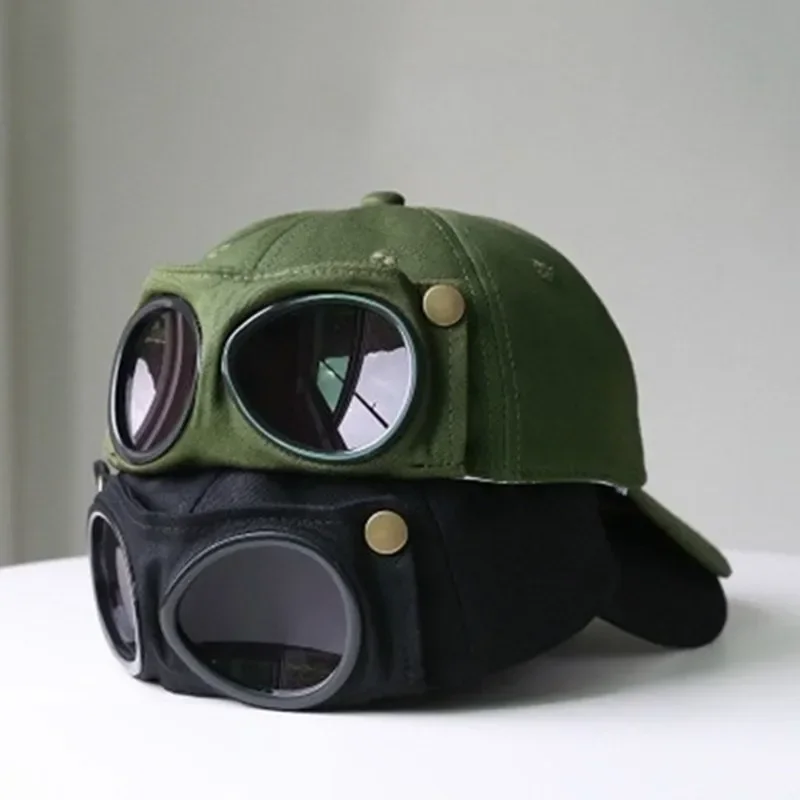 Aviator Hoed Zomer Persoonlijkheid Bril Baseball Cap Dames Unisex Zonnebril Heren Pet Baseballcap Jongens Pet