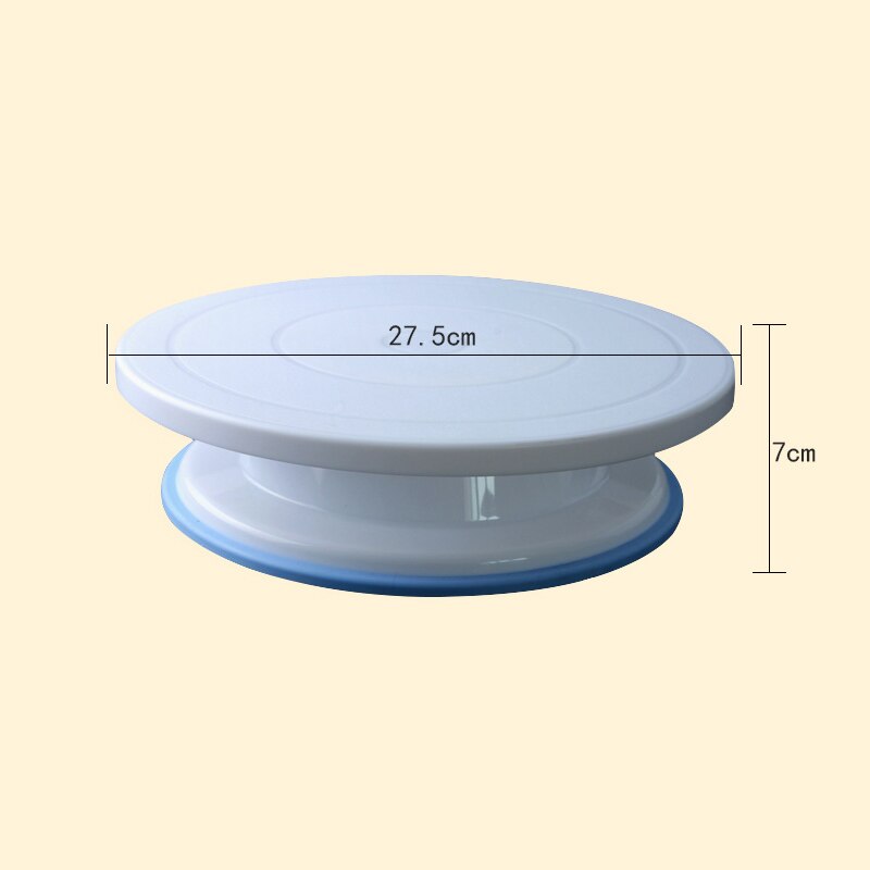 Cake Decorating Turntable Baking Tool DIY Cake Decorating Table Lightweight Stable Cake Turntable Home Party Tools Cake Mold