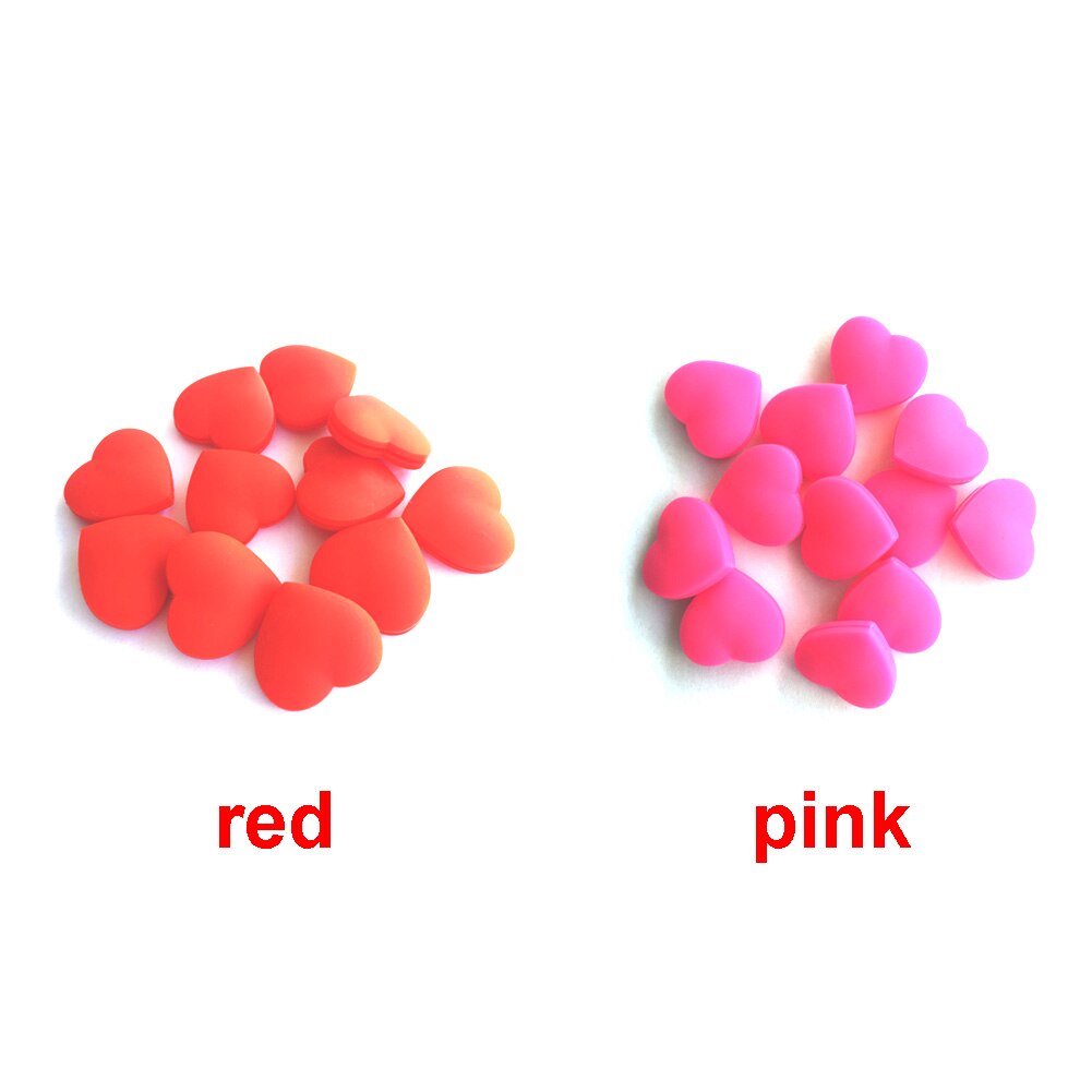 1pc Vibration Dampeners To Reduce Heart-Shaped Silicone Raqueta 2 Colors