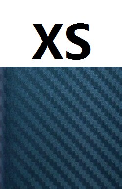 2PCS Mobile Phone Sticker For iPhone XS Max XR X Gradient Carbon Fiber Soft Protective Film For iPhone X XR Sticker Accessories: xs- blue