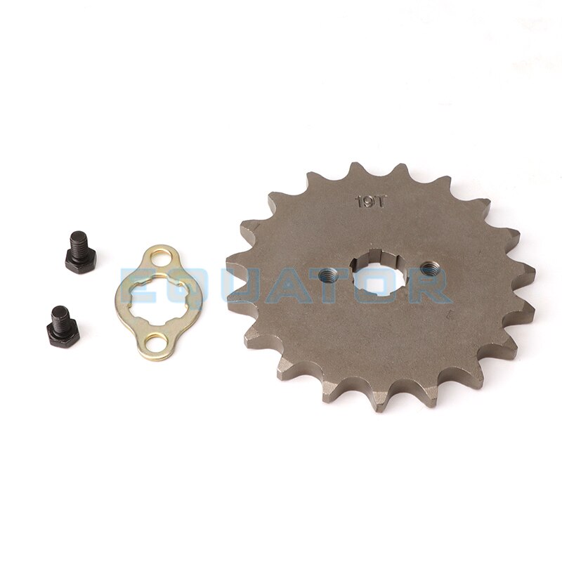 530 Ketting 20Mm 10 11 12 13 14 15 16 17 18 19 20 21 Tanden Voor Motor Tandwielen voor 200 250cc Dirt Bike Atv Quad Buggy Motor: 19T