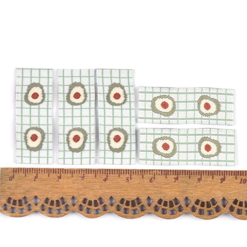 50 pz Carino ananas/Arancio Frutta Mista Etichette per Cucire Vestiti Borse FAI DA TE Ricami etichetta Indumento Accessori Fatti A Mano c2889