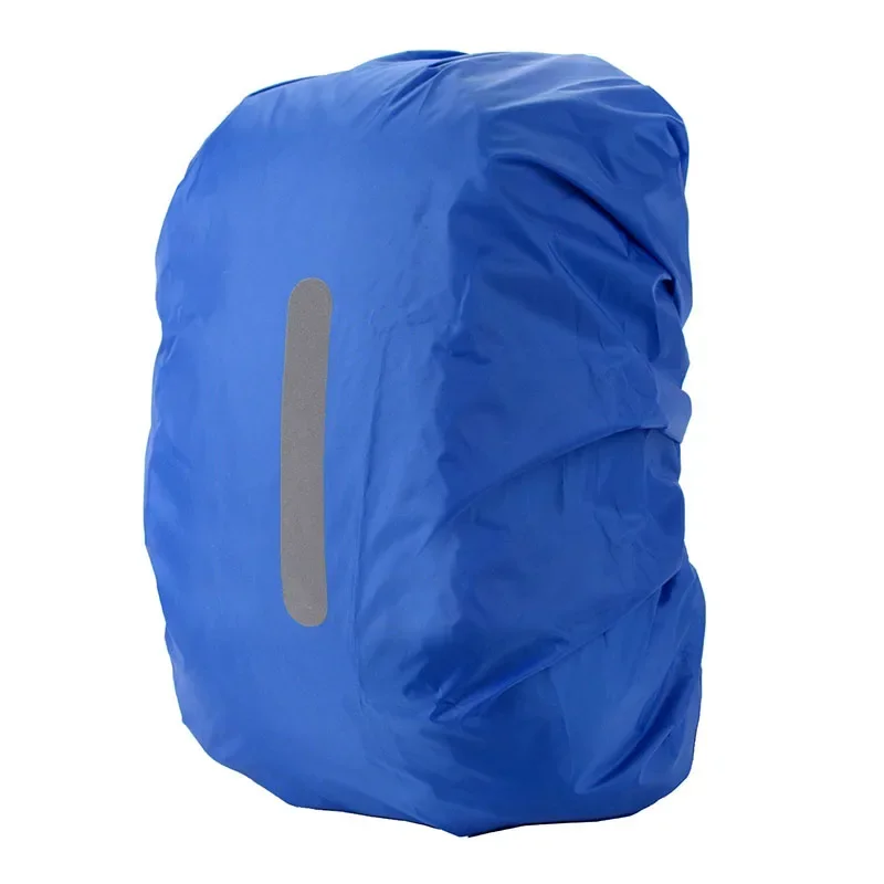 Waterproof Backpack Cover Ravel Safety Outdoor Backpack Cover Waterproof Rain Cap Cover: XXXL / silver color
