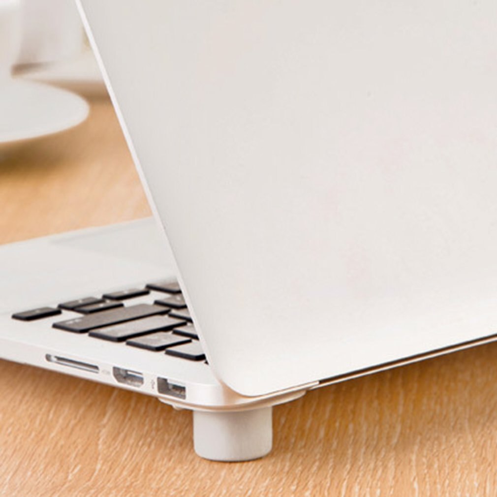 Coussin de refroidissement pour ordinateur portable, 4 pièces/lot, accessoire pour ordinateur portable, réduction de la chaleur, pieds support, ensemble de bureau