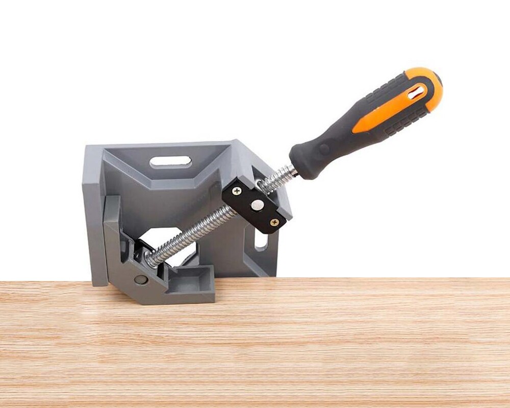 Aluminium Enkele Handvat 90 Graden Haakse Clamp Houtbewerking Frame Clip Hoek Map Tool