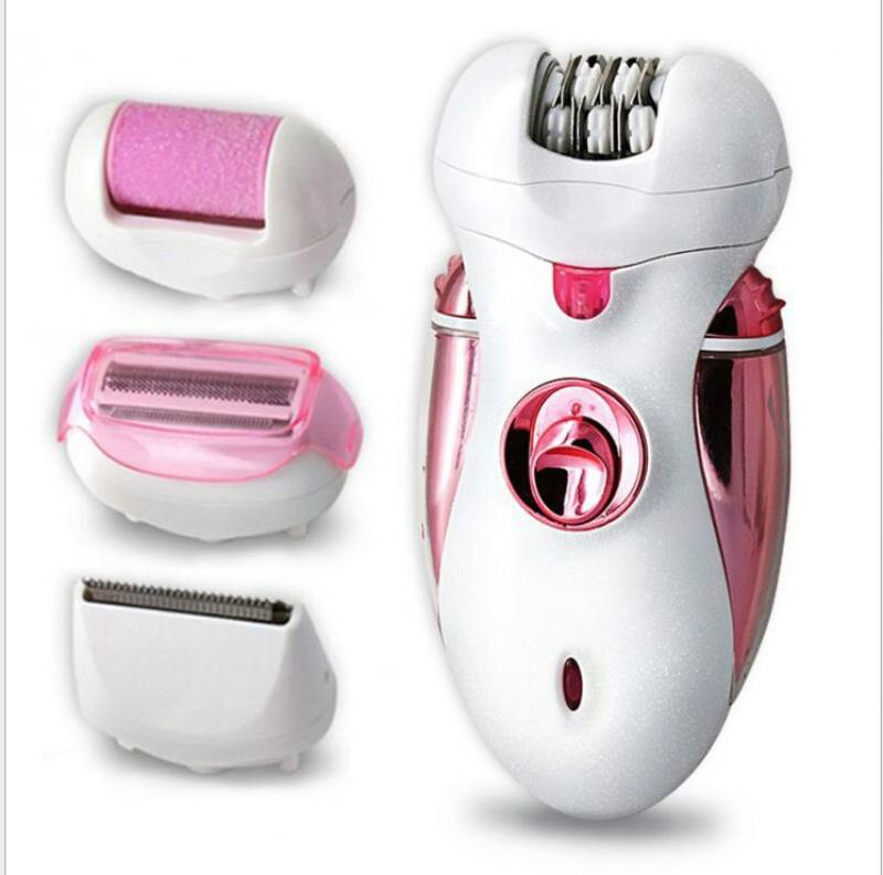 4 In 1 Multi-Functionele Oplaadbare Elektrische Ontharen Epilator Scheerapparaat Ontharing Vrouwen Eelt Remover Trimmer Clipper P39: Default Title
