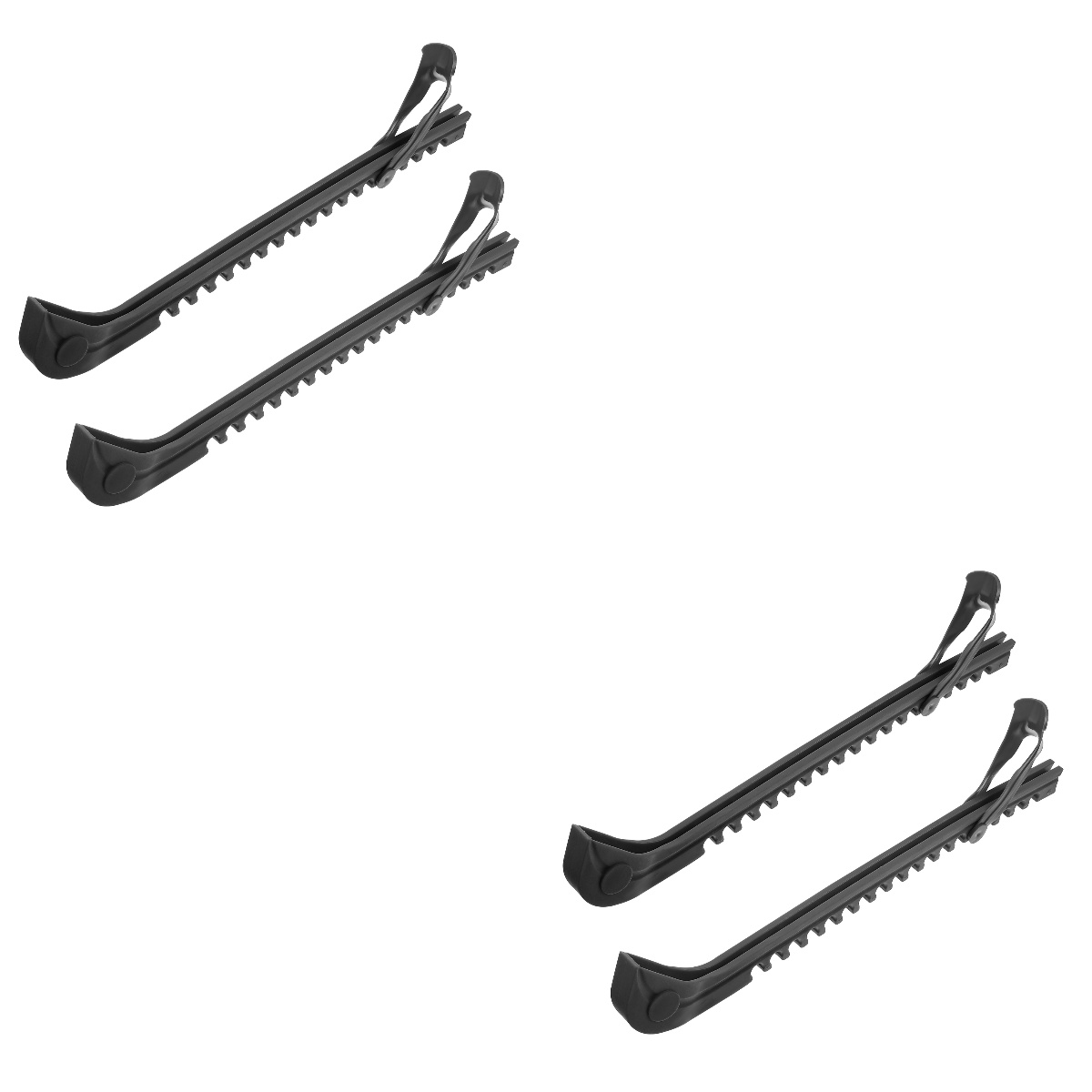 2 paar schlittschuhkufenüberzüge, schlittschuhkufenschoner, schlittschuhkufenschutz