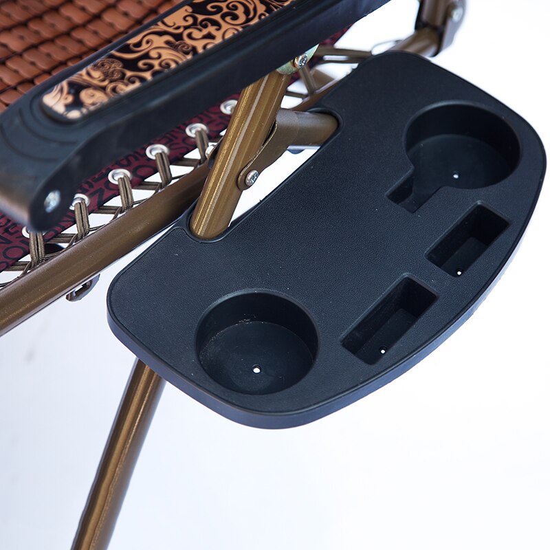 Chair Tray Side Tray Drinking Folding Camping Picnic Outdoor Strand Stool Beach Garden BBQ Chair Side Tray Cup Holder for Drink