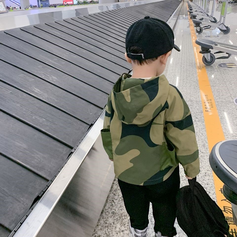 Novo menino jaquetas camuflagem crianças casacos moda crianças outerwear primavera outono 2022-040
