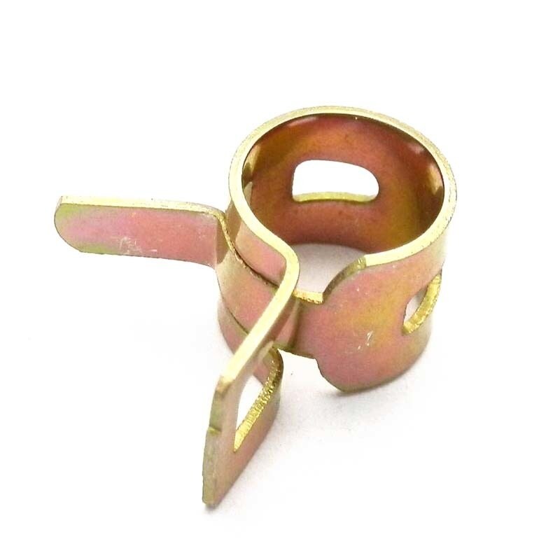 10pcs 9mm-11mm Car Fuel Line Hose Tubing Water Pipe Air Tube Spring Clips Clamps for Motorcycle Scooter Vehicle ATV Go Kart