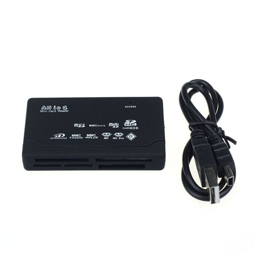 Alt-i-ett kortleser universal  m2 xd cf micro sd kortleser usb 2.0 høyhastighets minnekortleser: Default Title
