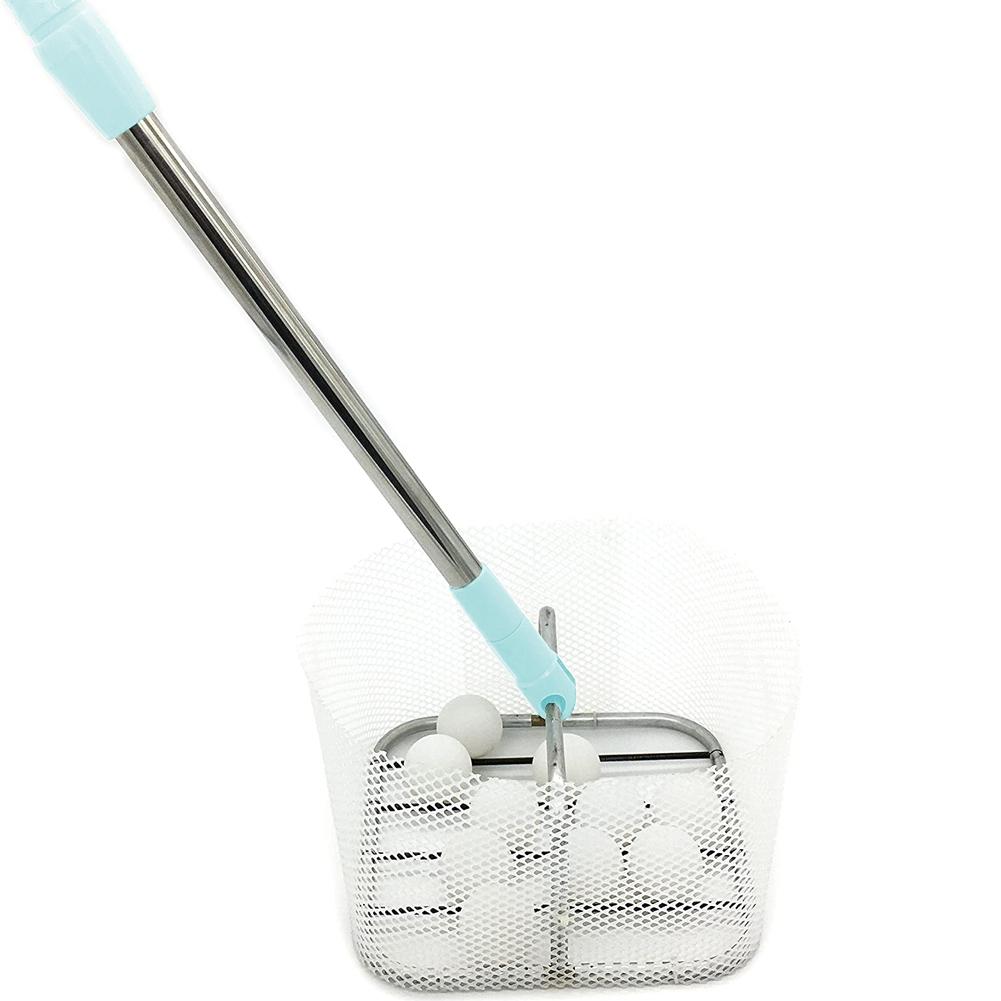 Portable Telescopic Scoop Net Table Tennis Ball Picker Net Ping Pong Ball Picking Table Tennis Accessories