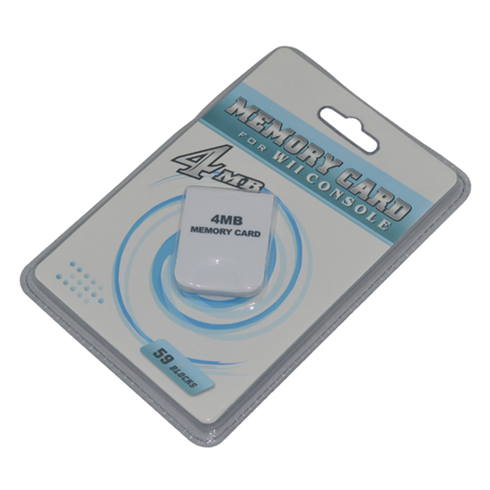Top-selling Practical Game 4MB Memory Card for Nintendo for Wii Gamecube GC Game System Console game save
