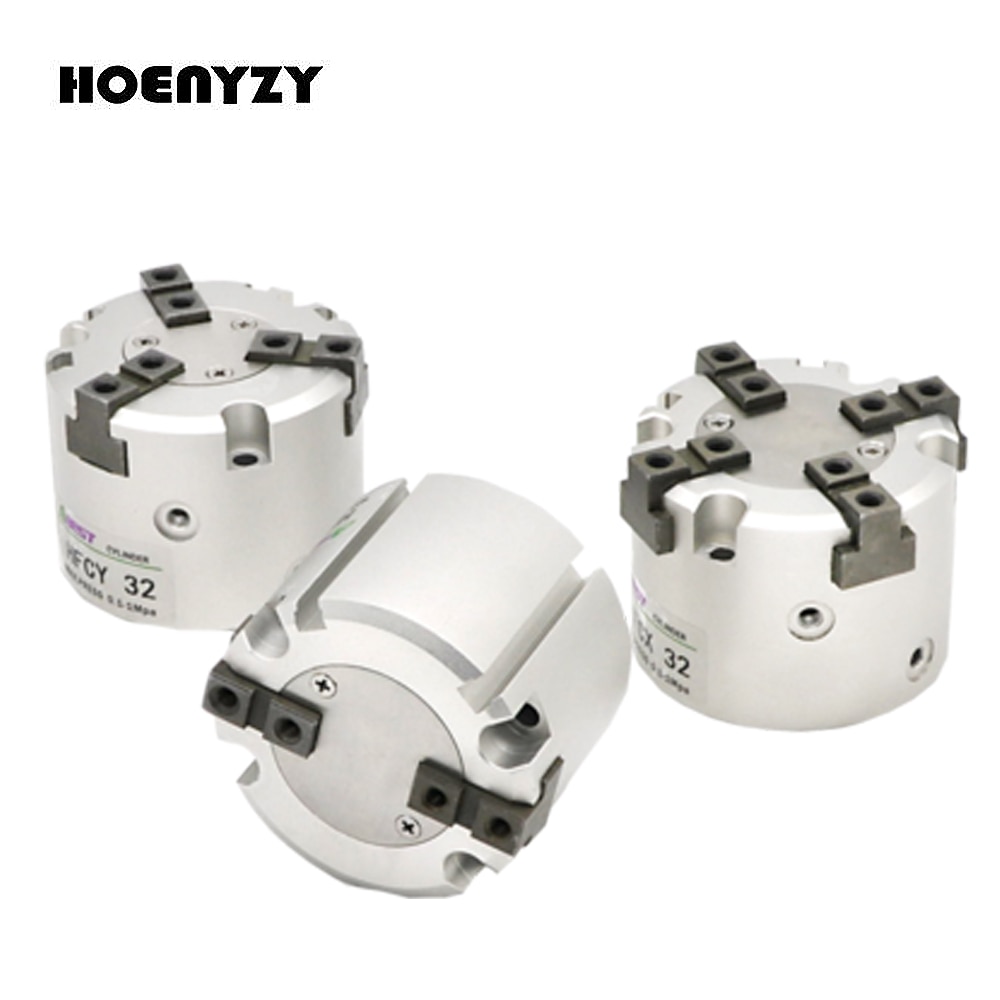 MHS2/MHS3/MHS4 Series 2/3/4 Finger Pneumatic Gripper SMC Replacement Double Action Rotating Cylinder 16D/20D/25D/32D/40D/50D