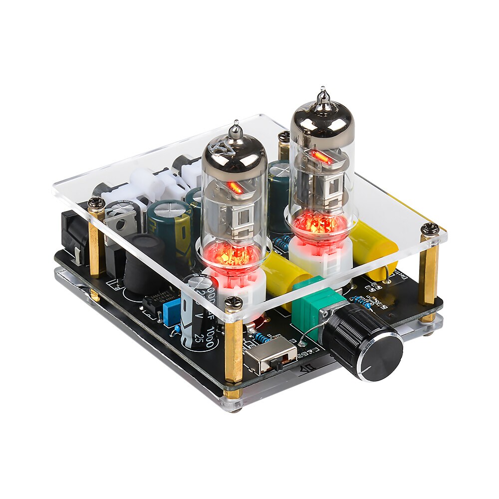AIYIMA Audio actualizado 6A2 preamplificador de tubo tubo HIFI preamplificador estéreo Bile Buffer AMP altavoz amplificador de potencia Home Theater DIY