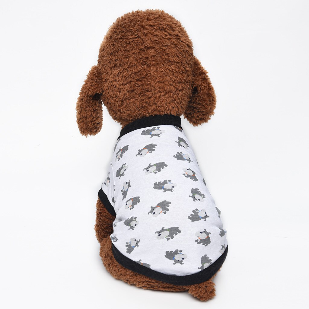 Warme Fleece Hond Kleren Leuke Schedel Gedrukt Pet Coat Puppy Honden Shirt Jasje Franse Bulldog Trui Hond Kleding #1