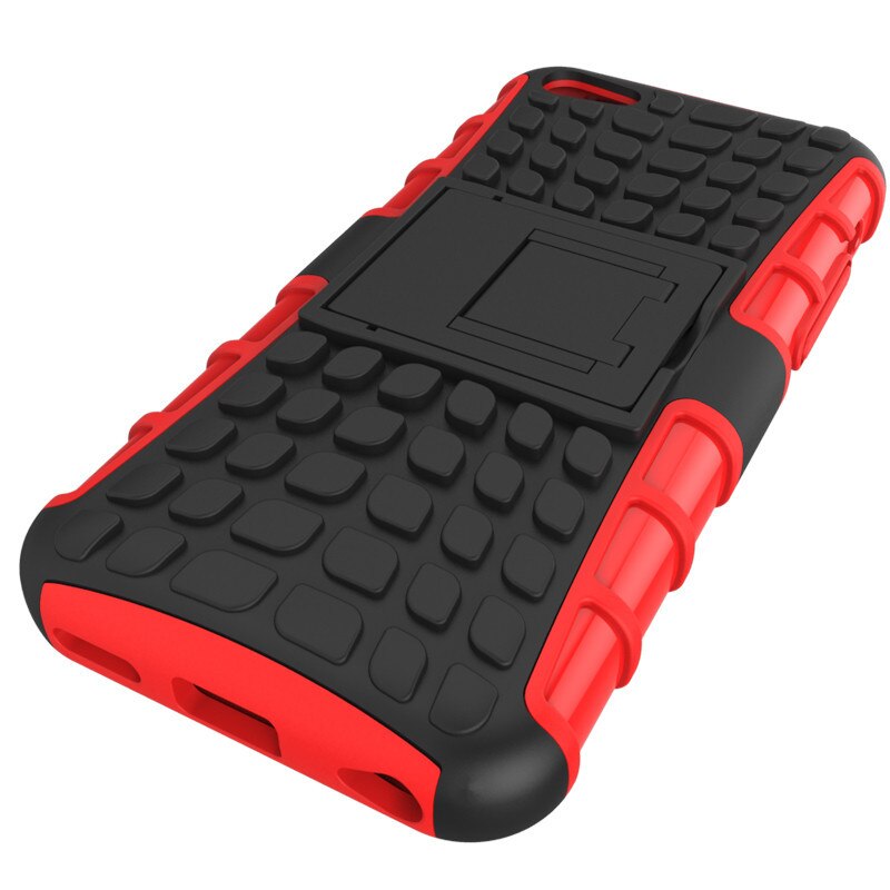 Achterkant hoesje voor apple iphone 5c telefoonhoesje 2 in 1 dubbele laag kickstand heavy duty armor schokbestendig hybride siliconen hoesje