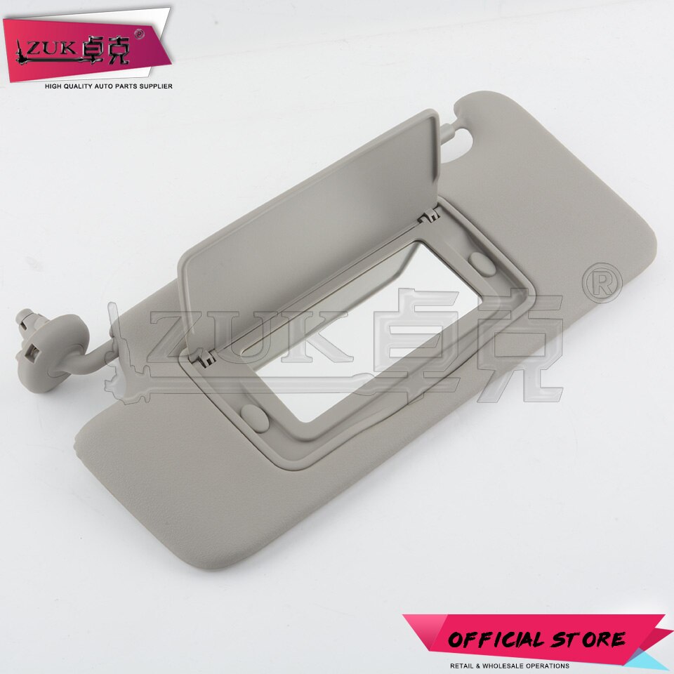 ZUK Car Left Driver Side Sunvisor Sunshade Sun Shield Antidazzle Visor For HONDA FIT JAZZ GE6 GE8
