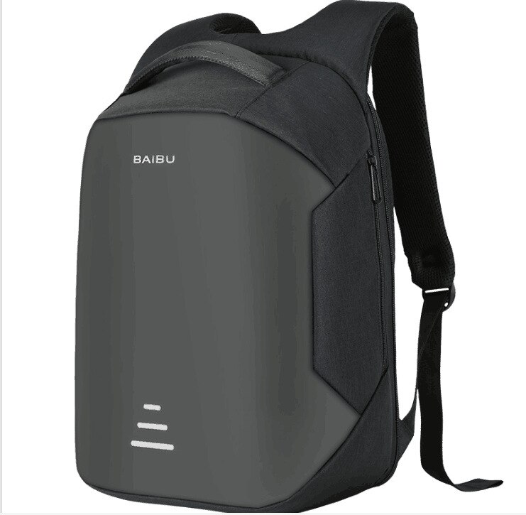 anti-diefstal Externe USB lading poort voor 16 Inch laptop rugzak mannen rugzak school rugzak tas: Default Title