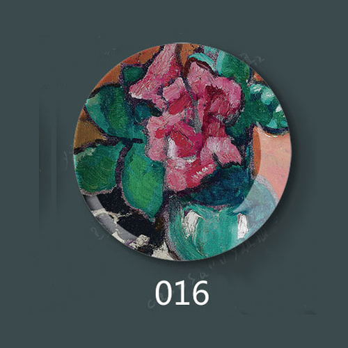 Dekorplater 8 tommer louis valtat oljemaleri dekorative kunstplater hjem vegg hall hengende: 16