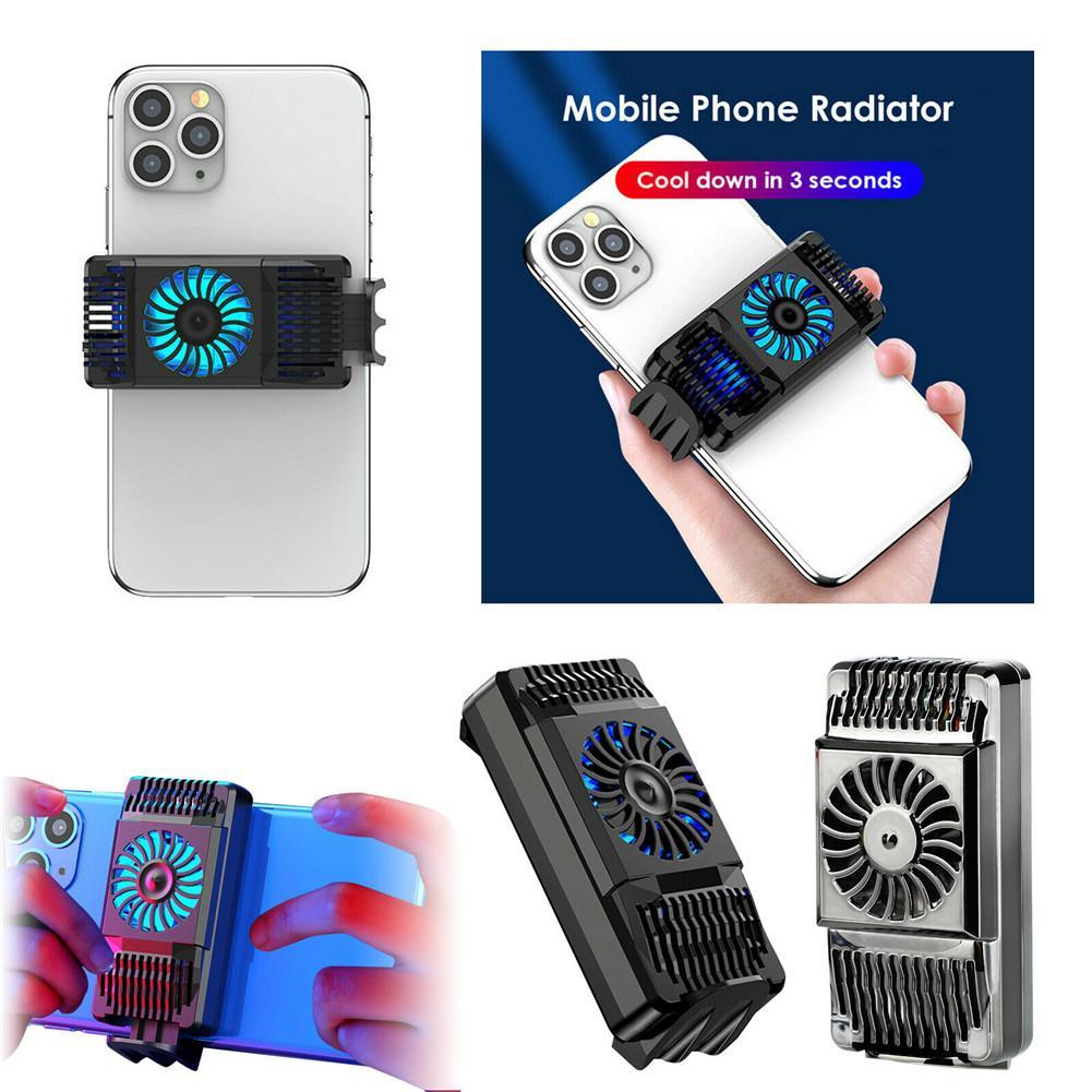 Mobiele Telefoon Radiator Game Koelventilator Handvat Beugel Spel Radiator Stille Koeler Voor Iphone Huawei Samsung 4-7 Inch mobiel