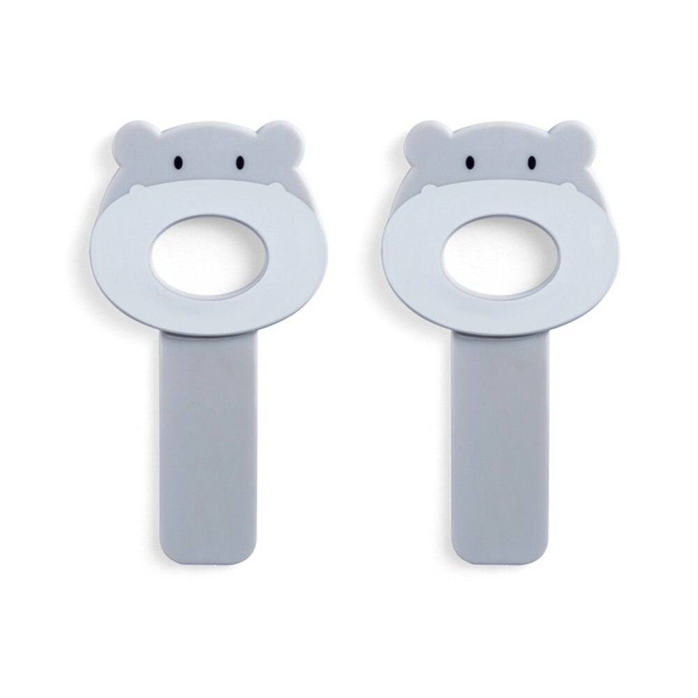 1PairCartoon Cover Lifter Toilet Seat Handle Holder Bathroom Lid Cover Toilet Bowl Seat Lift Handle Hand Uncovering Toilet Cover: 2