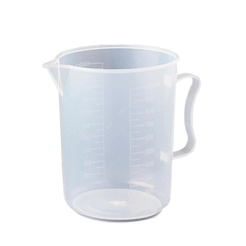 Lichtgewicht Draagbare Container Maatbeker Keuken Bakken Tools Laboratorium Gebruiksvoorwerpen Plastic Beker 250/500/1000/2000 Ml: 250ML