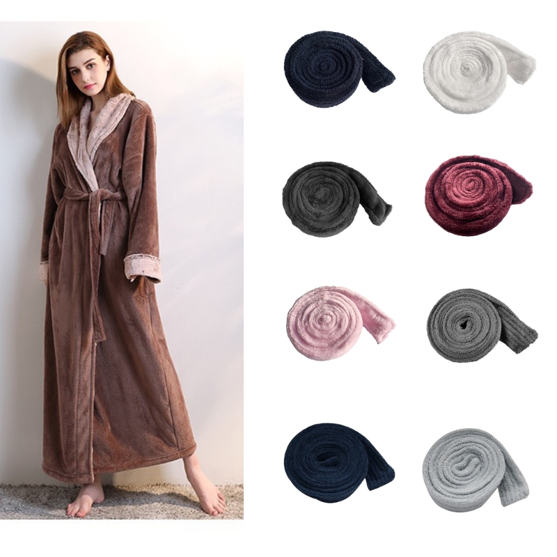 Flanell Kleid Gürtel Bademantel Krawatte Bademantel Gürtel Ersatz Hotel Bademantel Gürtel