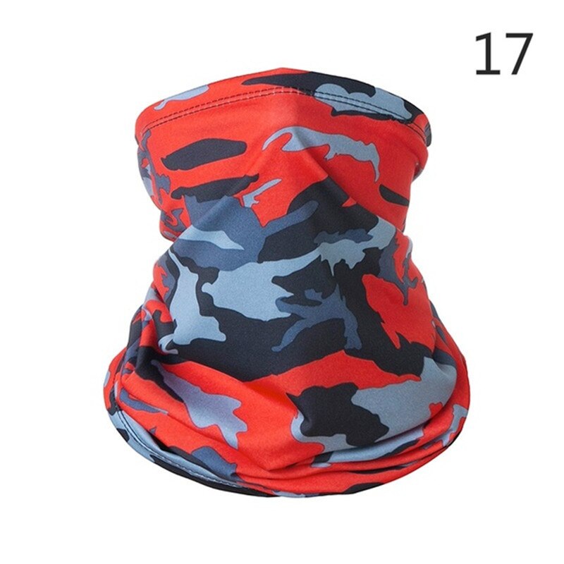 Unisex Beanie Hats Ski Snood Scarf Women Men Thermal Fleece Scarf Snood Neck Warmer Face Mask Winter Spring: 17