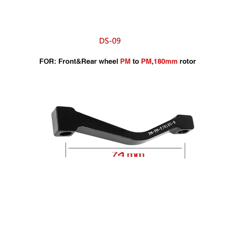 Fahrrad-Scheibenbremsscheiben-Montageadapter, MTB, ultraleichte Halterung, IS PM A B auf PM A, Fahrrad-Scheibenbremsen-Adapter für 140 160 180 203 mm