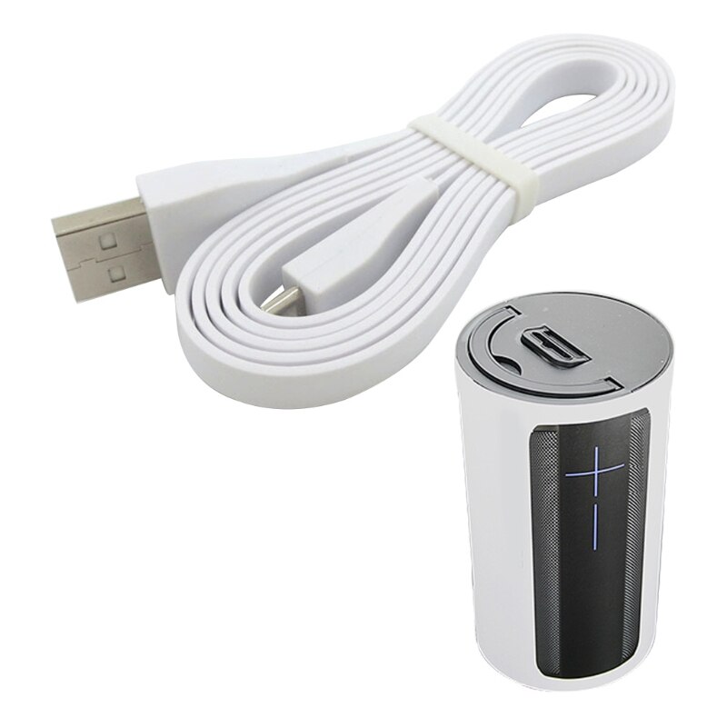Holdbar mikro usb strømledning oplader ledning til ue boom megaboom roll audio højttaler slidsikker oplader