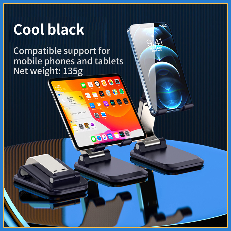 Metal Mobile Phone Holder Tablet Support Foldable Universal Desktop Stand For Xiaomi iPhone iPad Huawei Lazy Adjustable Bracket