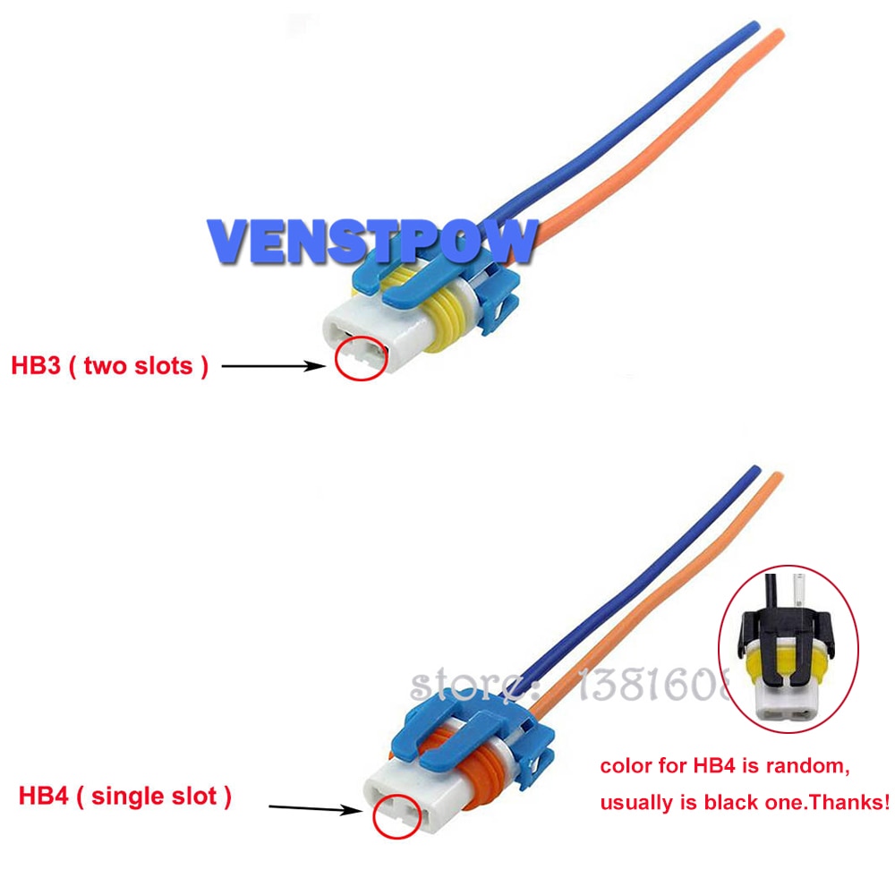 1PC Car H1 H4 H7 H11 HB3 HB4 Headlight Ceramic Bulb Holder Extension Automotive Wire Halogen Adapter Socket Lamp Connector