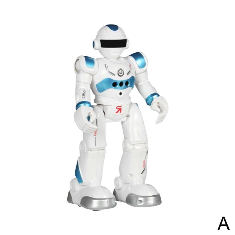 Robocop Remote Control Robot Infrared Induction Intelligent Dancing And Education Electric Singing Children's Early Toys Z6U4: A