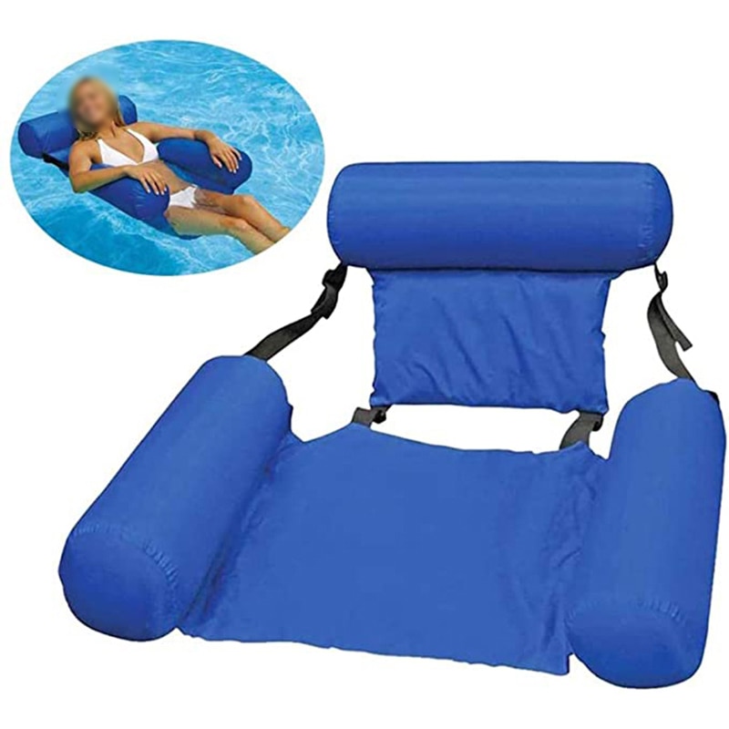 Colchón inflable de PVC para verano, hamaca de agua para piscina, cama, deportes acuáticos de playa, tumbona