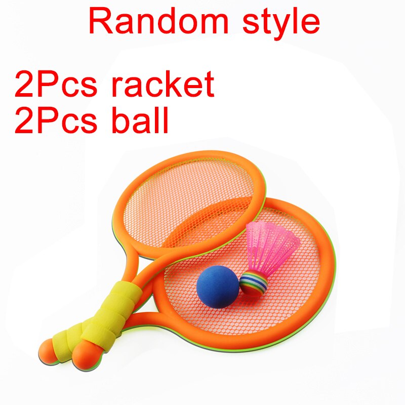 1einstellen Kunststoff freundlicher Tennis Badminton spielzeug draussen drinnen Sport freizeit spielzeug Tennis schläger eltern-Art-spielzeug freundlicher YJN: Default Title