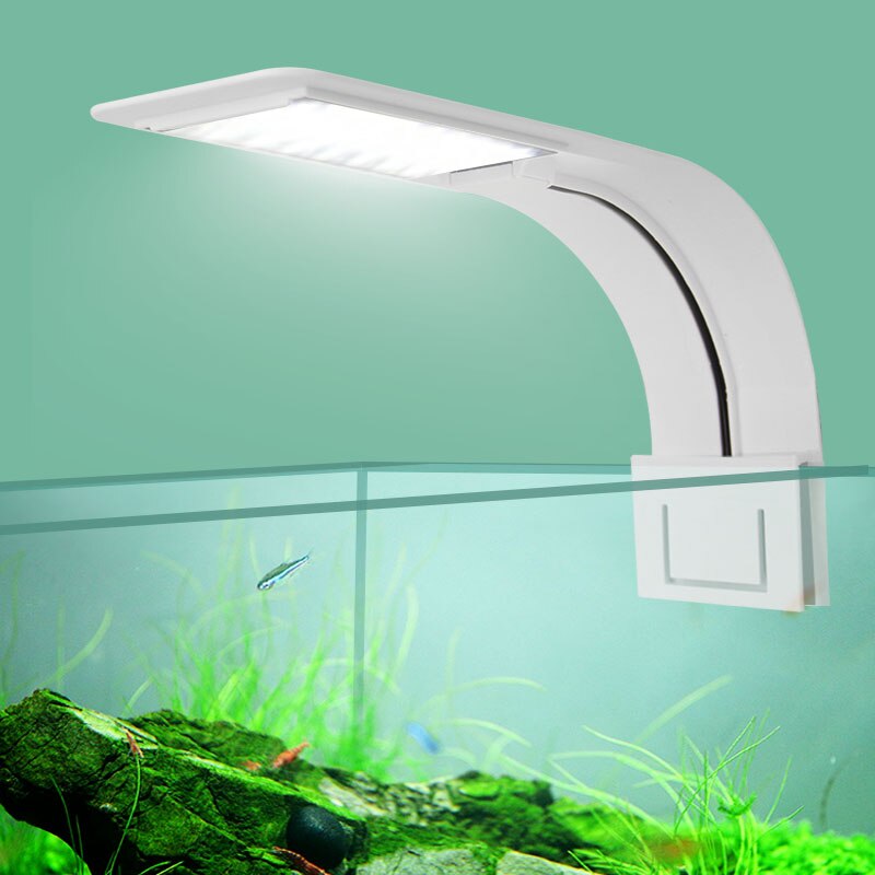 Super Slim Led Aquarium Licht Verlichting Planten Groeien Licht 5W/10W/15W Aquatic Plant Verlichting waterdicht Clip-On Lamp Voor Fish Tank